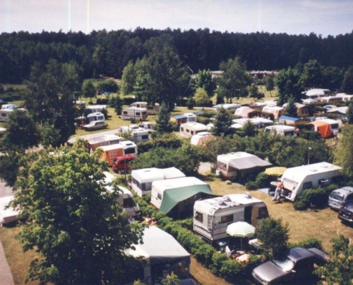 Parcele na Kempingu Borki